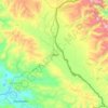 Cojata topographic map, elevation, terrain