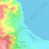 Dunsborough topographic map, elevation, terrain