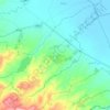 Hached topographic map, elevation, terrain