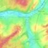 Mont-sur-Meurthe topographic map, elevation, terrain
