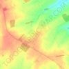 Mawsley topographic map, elevation, terrain