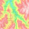 Huariaca topographic map, elevation, terrain
