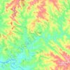 Kaloré topographic map, elevation, terrain