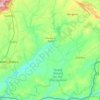 Idanha-a-Nova topographic map, elevation, terrain