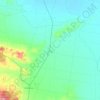 Borung topographic map, elevation, terrain