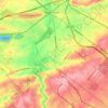 Springfield Township topographic map, elevation, terrain