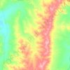 Monteagle topographic map, elevation, terrain