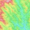 Sarleinsbach topographic map, elevation, terrain