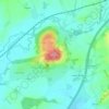 Killerton Park topographic map, elevation, terrain