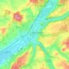 Nogent-le-Rotrou topographic map, elevation, terrain