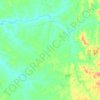 Bernardo Sayão topographic map, elevation, terrain