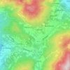 Cugliate-Fabiasco topographic map, elevation, terrain