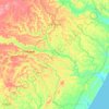 Esplanada topographic map, elevation, terrain