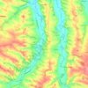 Mauvezin topographic map, elevation, terrain
