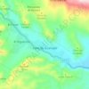 Valle de Guanape topographic map, elevation, terrain