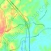 Victory Heights topographic map, elevation, terrain