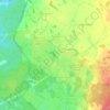 Bubos topographic map, elevation, terrain