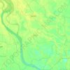 Paroo topographic map, elevation, terrain