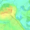 Giri topographic map, elevation, terrain