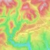 Vélieux topographic map, elevation, terrain