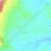 Anoling topographic map, elevation, terrain