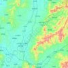 攸县 topographic map, elevation, terrain