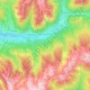 Zanonberg topographic map, elevation, terrain