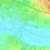 Žiežmariai topographic map, elevation, terrain