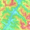 Mendaro topographic map, elevation, terrain