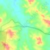 Thane topographic map, elevation, terrain