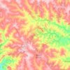 Leopoldo de Bulhões topographic map, elevation, terrain