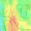 Rangeway topographic map, elevation, terrain