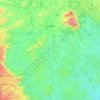 Foumbot topographic map, elevation, terrain