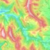 Chaudon-Norante topographic map, elevation, terrain