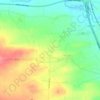 Dromin topographic map, elevation, terrain