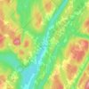 Lac-des-Aigles topographic map, elevation, terrain