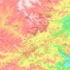 Serraria topographic map, elevation, terrain