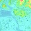 Monteiro topographic map, elevation, terrain