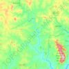 Nazário topographic map, elevation, terrain
