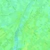 Vosselare topographic map, elevation, terrain