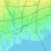 West Islip topographic map, elevation, terrain