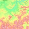 Taksar topographic map, elevation, terrain