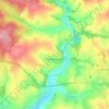 La Prénessaye topographic map, elevation, terrain