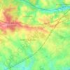 Loiron-Ruillé topographic map, elevation, terrain