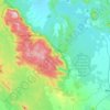 Paddys Green topographic map, elevation, terrain