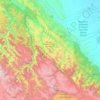 Ayopaya topographic map, elevation, terrain