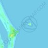 Cook Island Aquatic Reserve topographic map, elevation, terrain