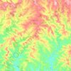 Marumbi topographic map, elevation, terrain