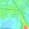 Lockyer topographic map, elevation, terrain