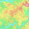 Causse de Martel topographic map, elevation, terrain